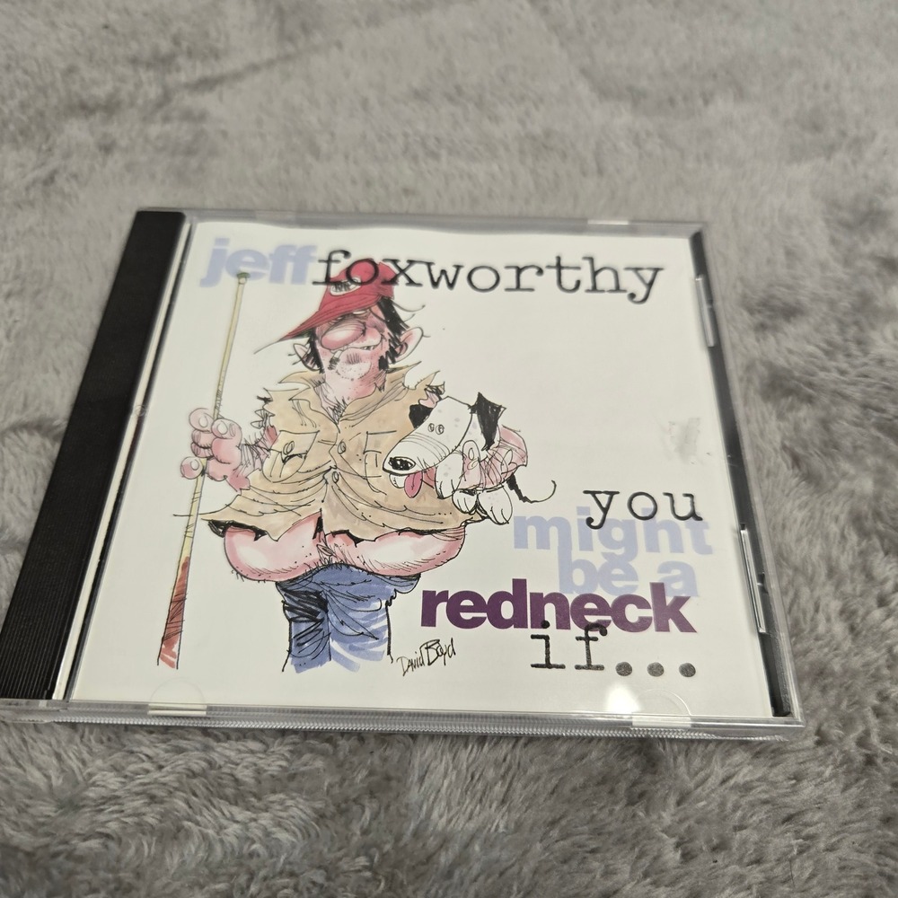 Jeff Foxworthy You Might Be a Redneck If... CD 1993 Comedy Album 9362-45314-2